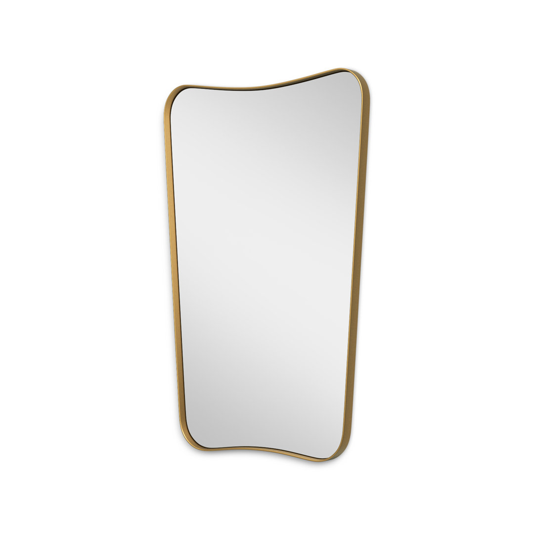 Capra Wavy Metal Wall Mirror